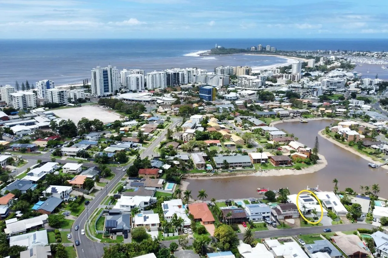 Stunning Mooloolaba Waterfront Home -10 Guests Zb1 Australië